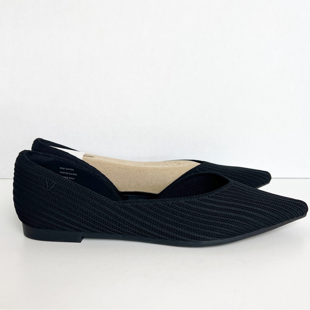 ✖️SOLD✖️•VIVAIA• Pointed-Toe Flats (Melia 2.0 Classic) in Black - Picture 4 of 15